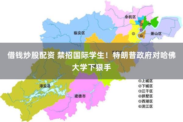 借钱炒股配资 禁招国际学生！特朗普政府对哈佛大学下狠手