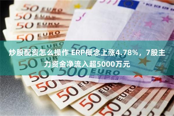 炒股配资怎么操作 ERP概念上涨4.78%，7股主力资金净流入超5000万元