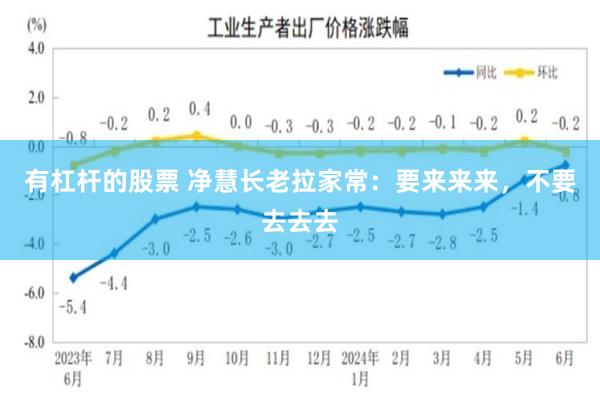有杠杆的股票 净慧长老拉家常：要来来来，不要去去去