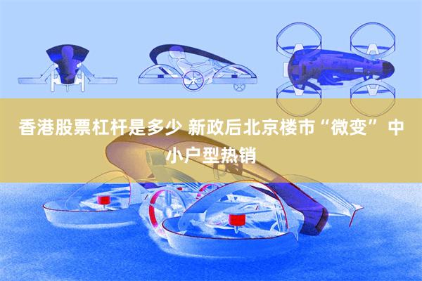 香港股票杠杆是多少 新政后北京楼市“微变” 中小户型热销