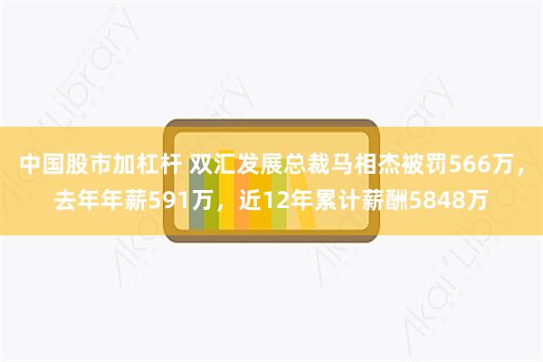 中国股市加杠杆 双汇发展总裁马相杰被罚566万，去年年薪591万，近12年累计薪酬5848万